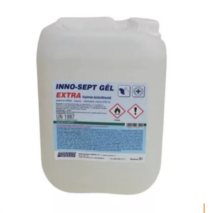 INNO-SEPT GÉL extra 5l -Higiénés kézfertőtlenítő