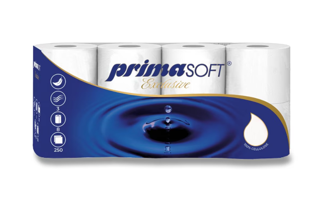 PrimaSOFT Exclusive prémium tolaettpapír